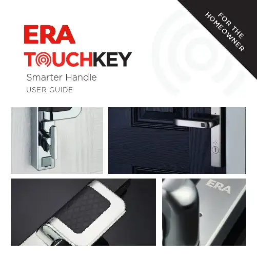 ERA TouchKey 用户指南说明书