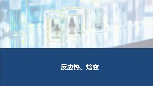 反应热  焓变ppt课件