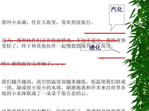 升华和凝华ppt16 人教版