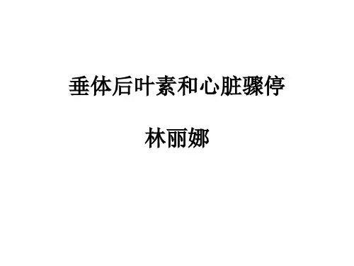 垂体后叶素和心脏骤停