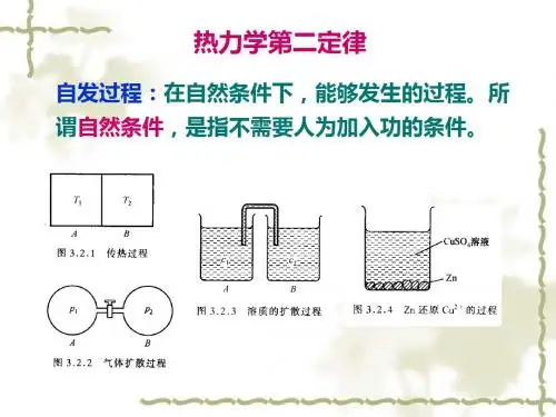 第三章  热力学第二定律5版