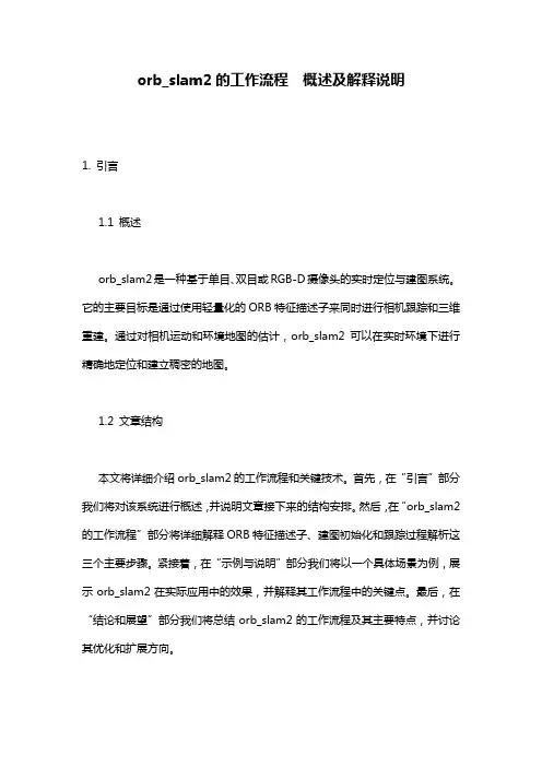 orb_slam2的工作流程__概述及解释说明