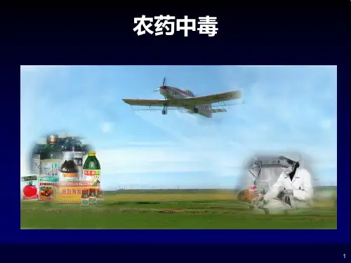 有机磷农药中毒PPT
