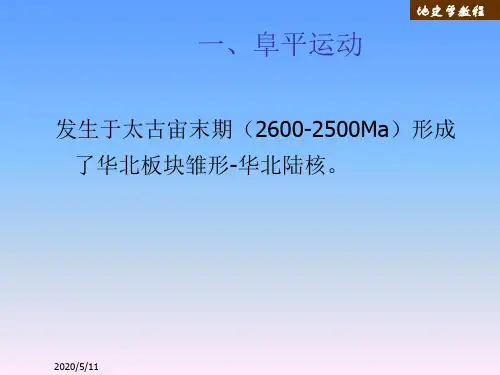 地质构造运动