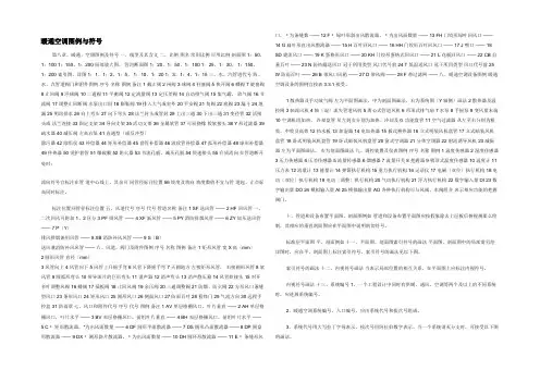暖通空调图例与符号