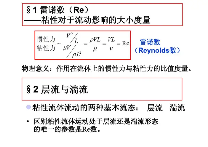 粘性流体动力学