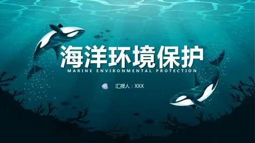 海洋环境保护PPT课件