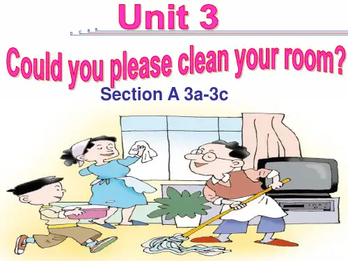 人教新目标版八年级英语下册Unit3SectionA3a-3c课件