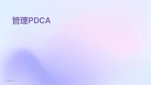 2024版管理PDCA