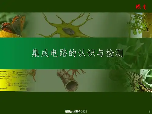 集成电路的认识与检测PPT课件