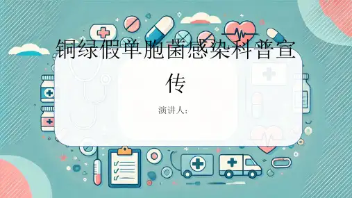 铜绿假单胞菌感染科普宣传课件