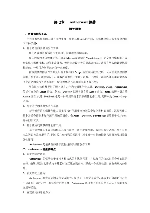 Authorware操作