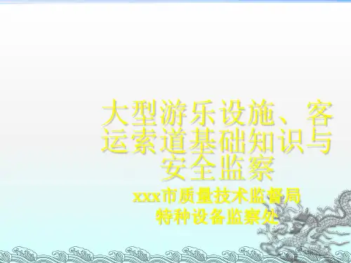 14年大型游乐设施培训ppt课件