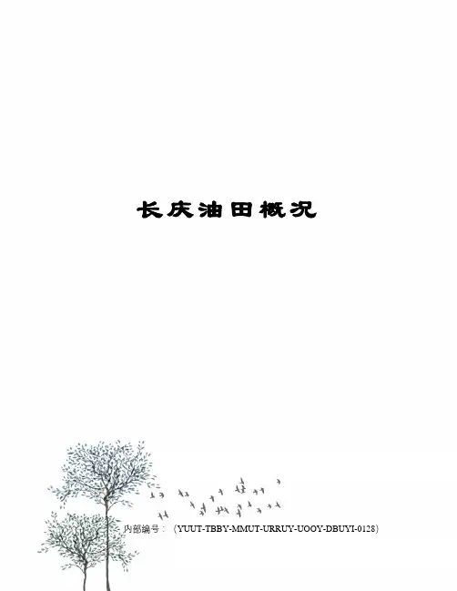 长庆油田概况