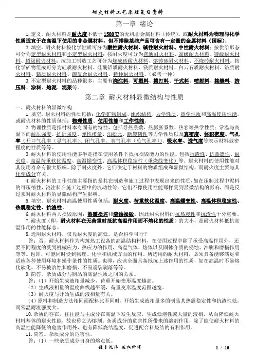 耐火材料学
