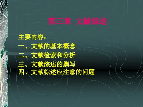 文献综述