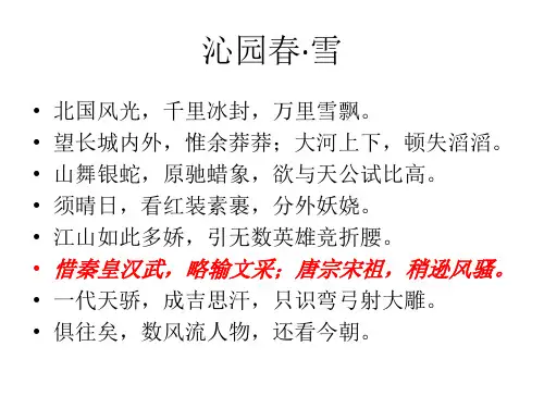 秦皇汉武巩固大一统(复习课件)
