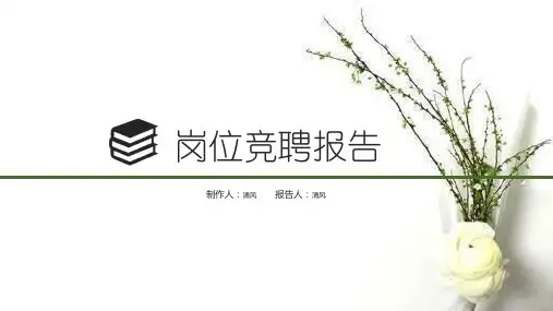 2023最新精品竞聘求职PPT模板 (102)