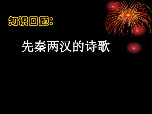 高中语文魏晋南北朝诗歌 课件(24张)