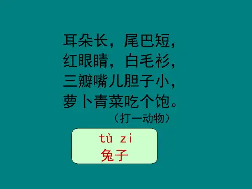 人教版《比尾巴》完整课件ppt