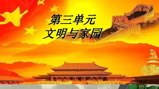 人教版道德和法治九年级上册5.1延续文化血脉课件(共46张PPT)