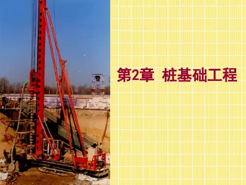 桩基础打桩工艺精品PPT课件