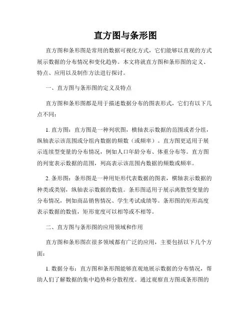 直方图与条形图