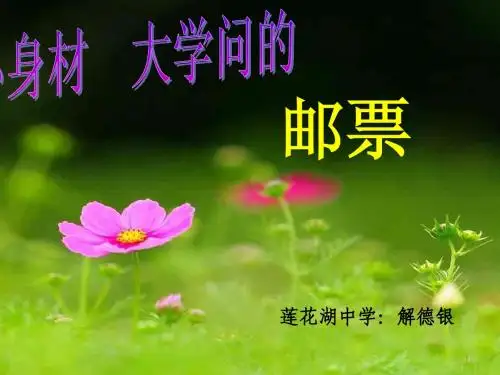 邮票上的学问