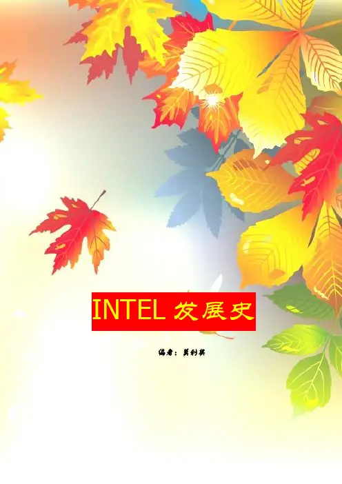 INTEL发展史