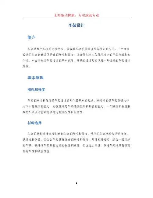 车架设计 (2)