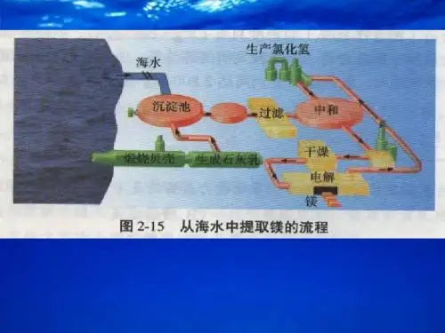 镁的提取及应用ppt1 人教课标版(1)