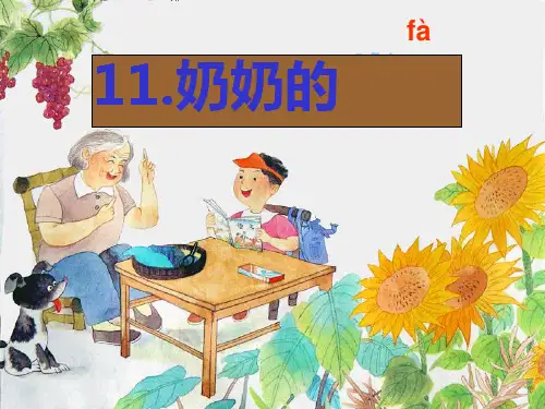 11奶奶的白发自备课精品PPT课件