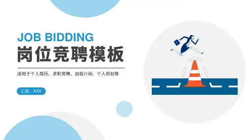 岗位竞聘ppt模板