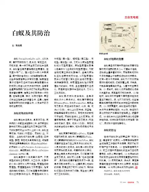 白蚁及其防治
