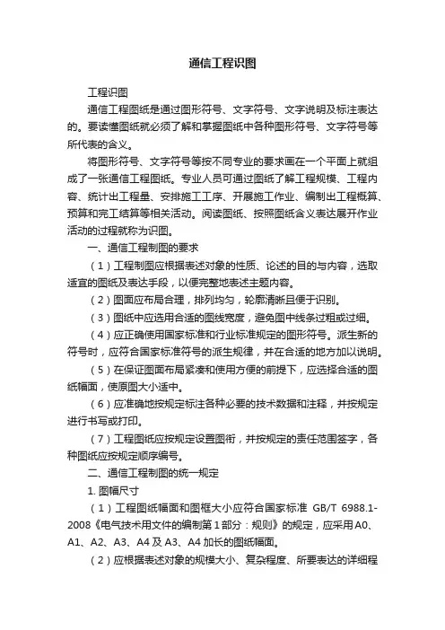 通信工程识图