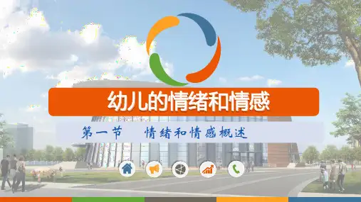 幼儿的情绪和情感(课件)
