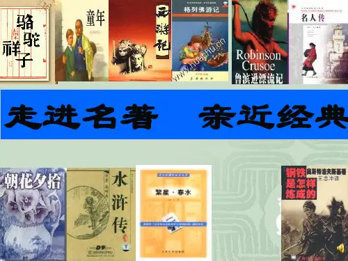 语文六年级上长春版8《走进名著》  公开课一等奖课件