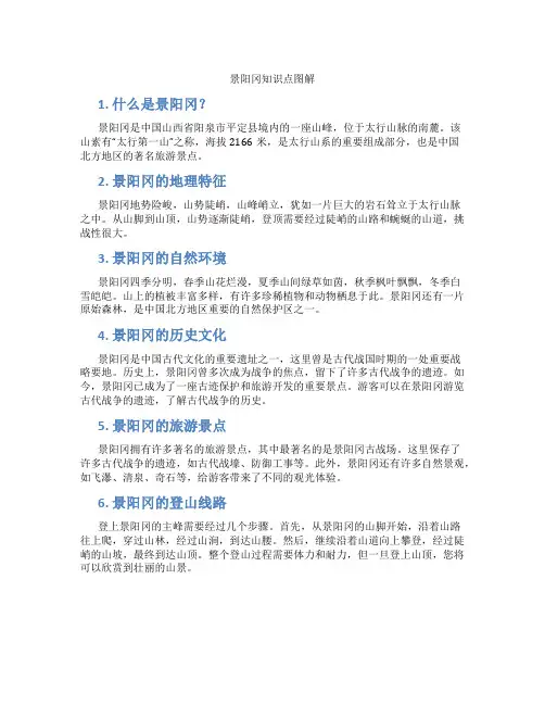 景阳冈知识点图解