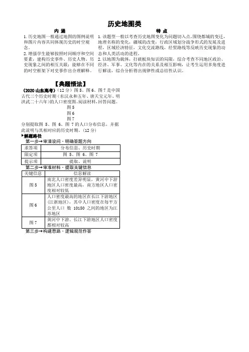 历史地图类新题型--高三历史二轮专题复习