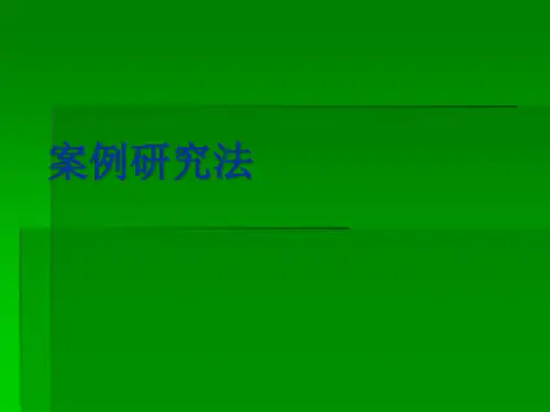 案例研究法
