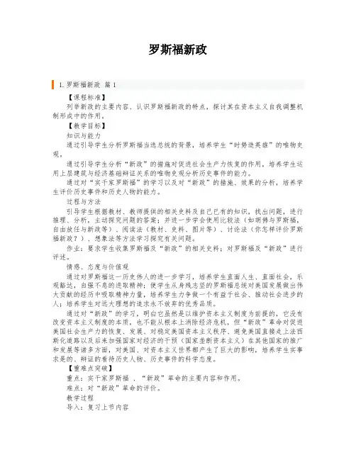 罗斯福新政