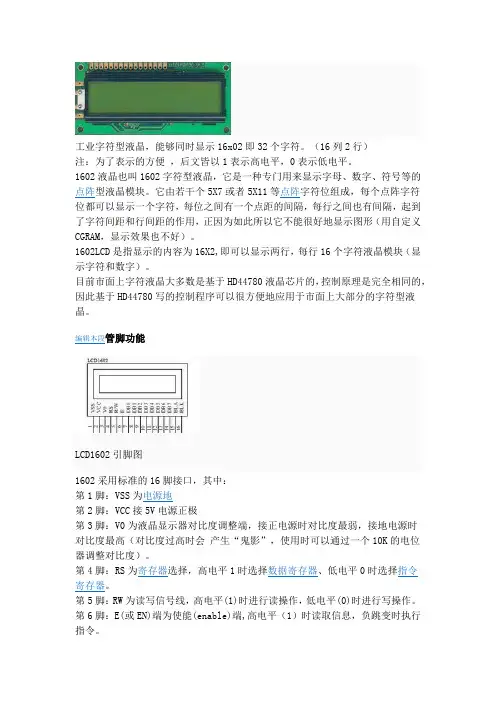 lcd1602