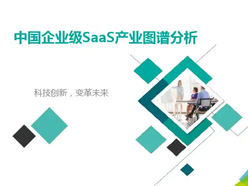 中国企业级SaaS产业图谱分析