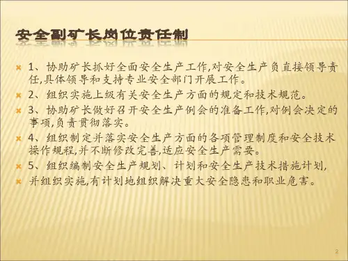 安全生产管理制度ppt课件