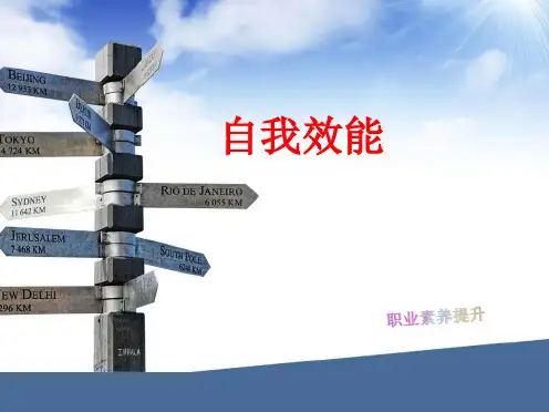 自我效能