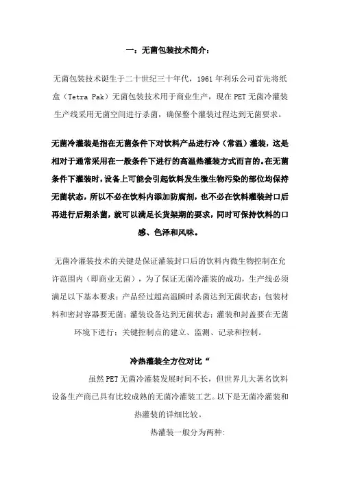 无菌包装技术简介