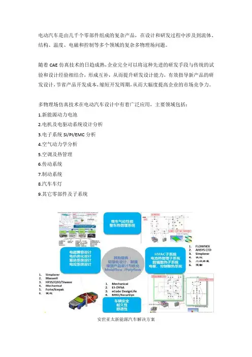 电动汽车设计中的CAE仿真技术应用