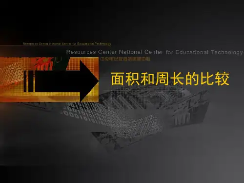 面积和周长的比较PPT课件
