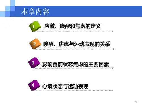 唤醒焦虑心境状态与运动表现
