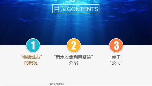 海绵城市基础知识PPT课件